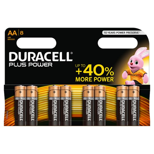 Duracell 10-Year Batteries, AA size